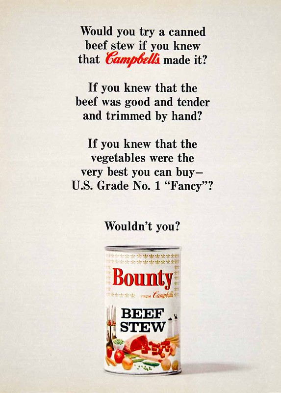 Campbell&#x27;s Bounty 1964