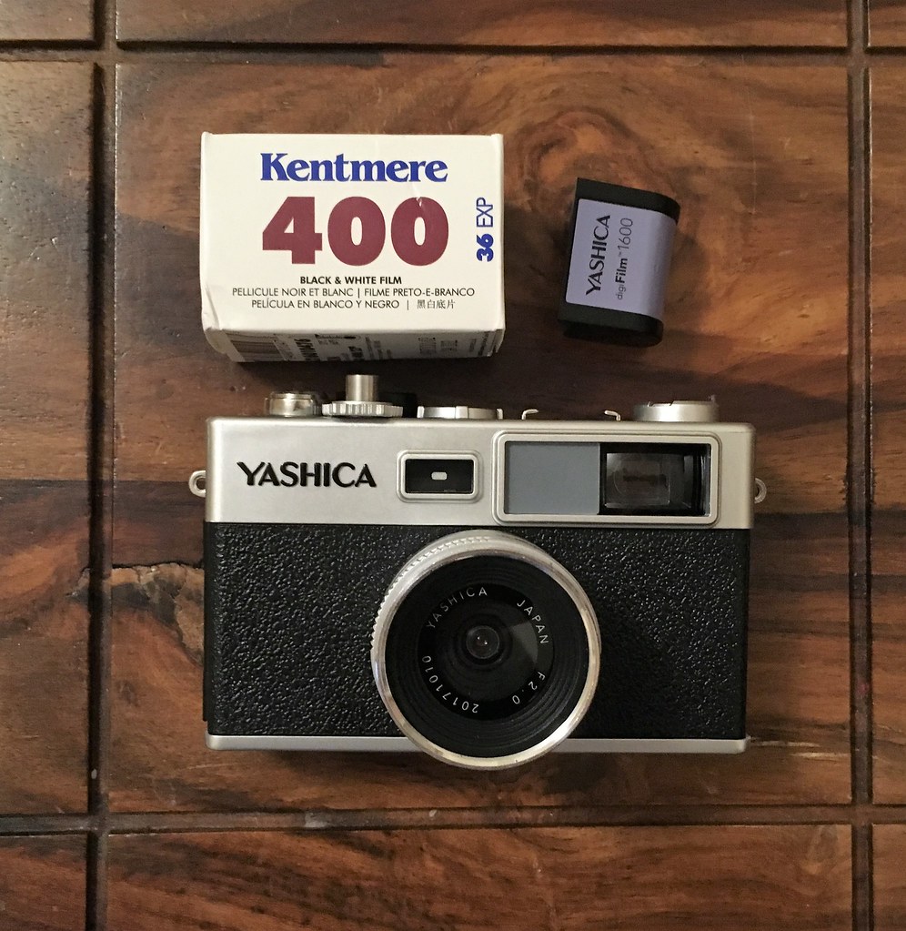 Yashica Y35 with DigiFilm