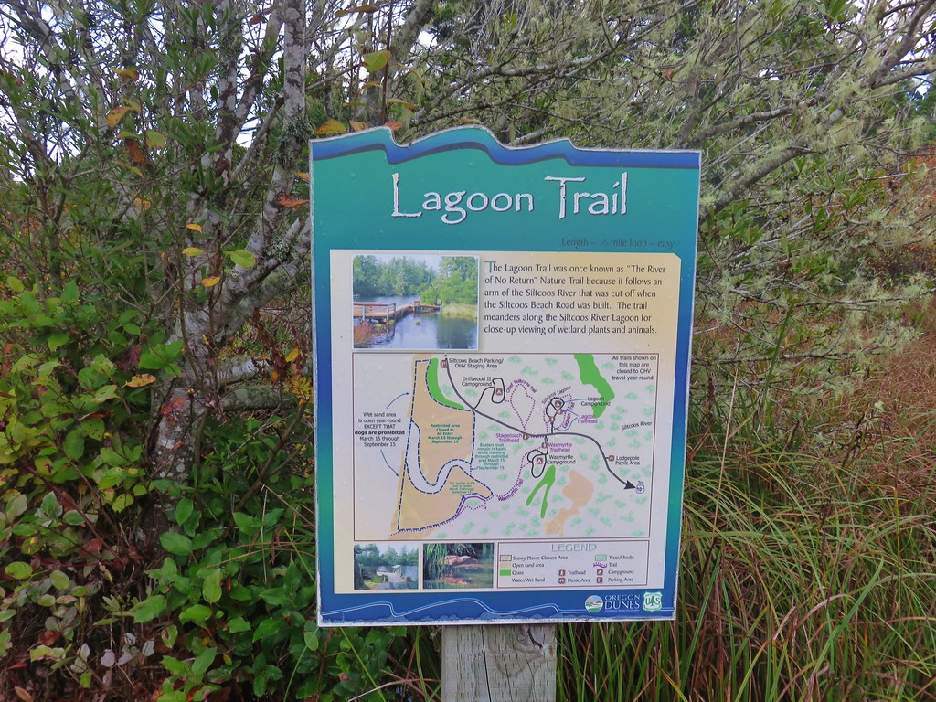 Lagoon Trail map