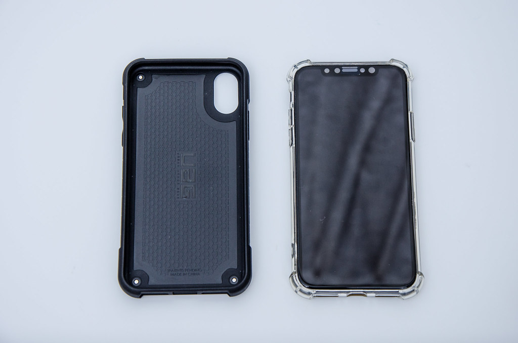 180105-UAG iPhone X 頂級版耐衝擊保護殼-碳黑-D5100-010