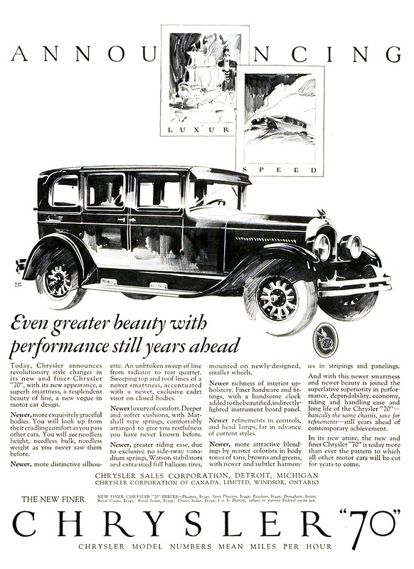 1926 Chrysler &quot;70&quot;