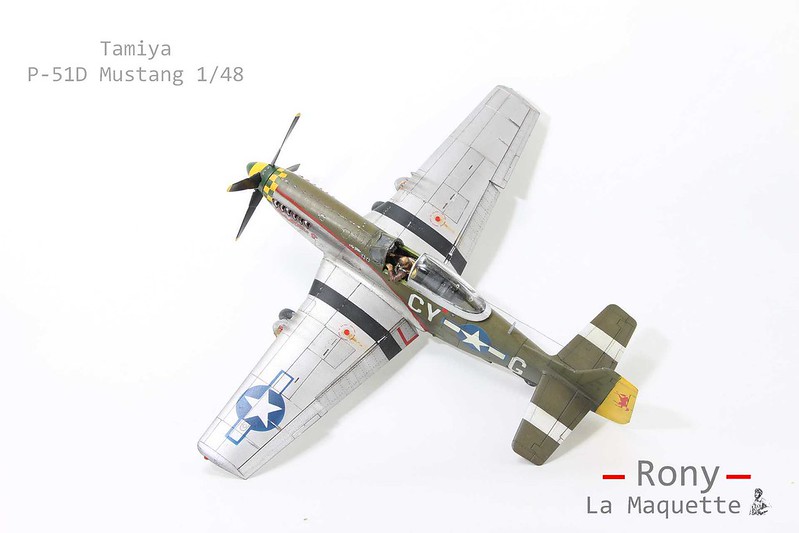P-51D Mustang de Tamiya au 1/48.  Maj.Edward B.Giller. 45152054492_20a47f408b_c