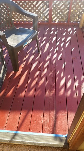 Deck Paint Done