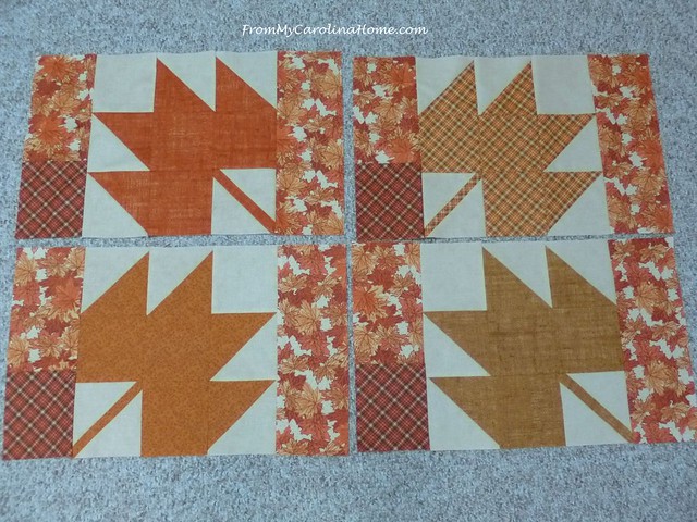 Autumn Jubilee Sew Along Placemats at FromMyCarolinaHome.com