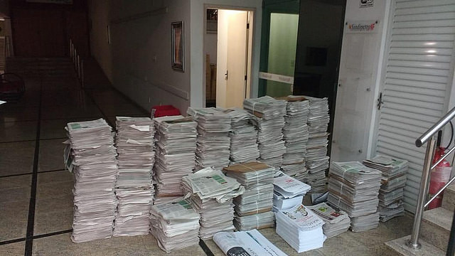 Law enforcement agents raid union HQ and seize Brasil de Fato newspaper copies