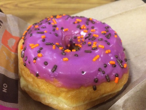 "Purple Potion" Halloween donut