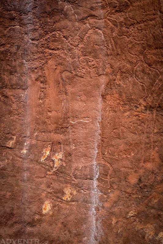 Barrier Canyon Style Petroglyph