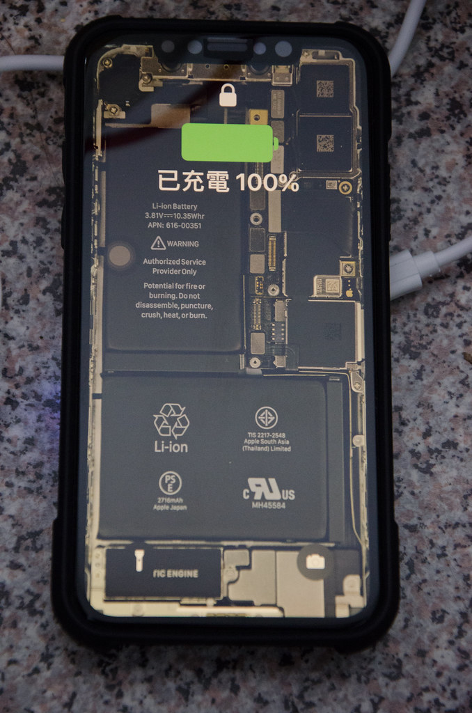 180105-UAG iPhone X 頂級版耐衝擊保護殼-碳黑-D5100-029