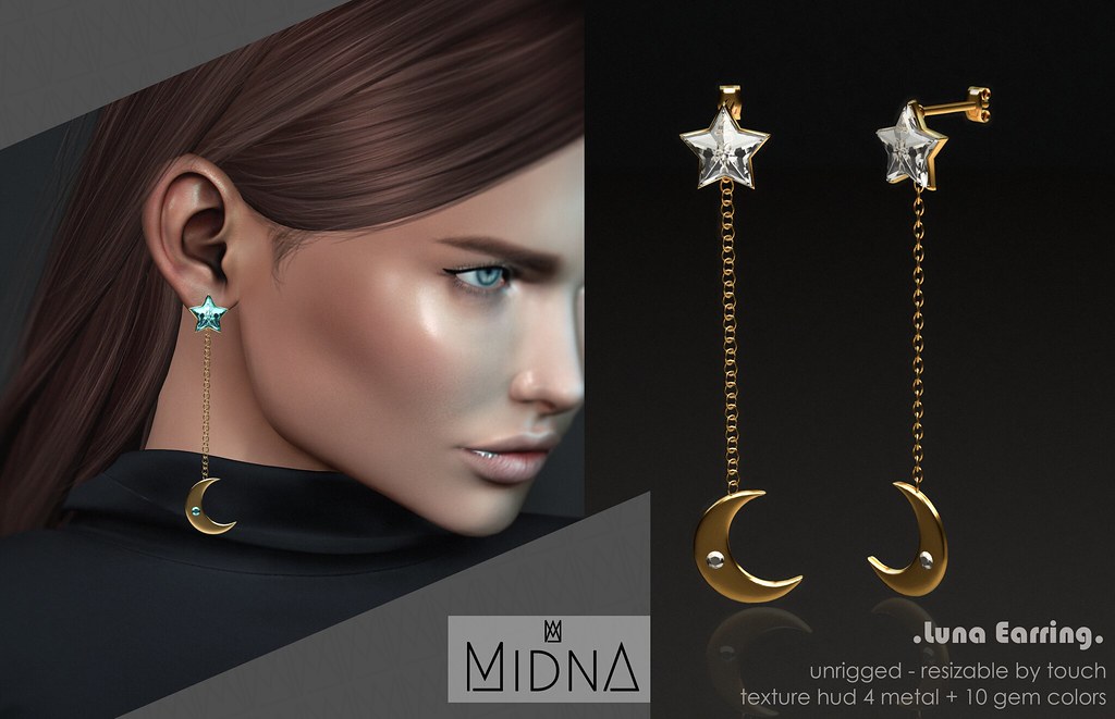 Midna – Luna Earring
