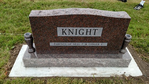 knight grave stone garnett kansas