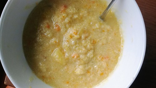 Potato Leek Soup with Carrots (meh)
