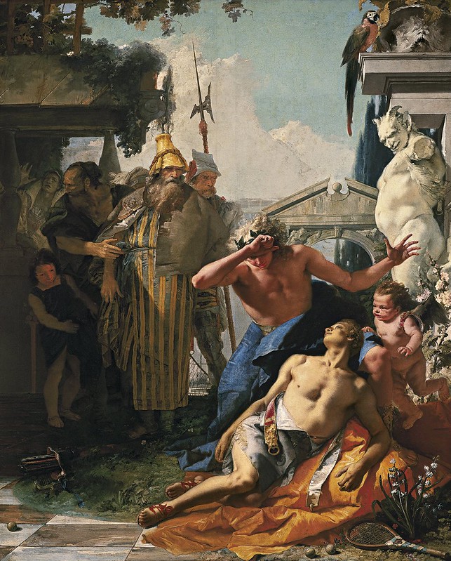 Giambattista Tiepolo - The Death of Hyacinthus (c.1752)