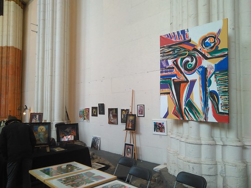 Galería de arte en Sint-Niklaaskerk