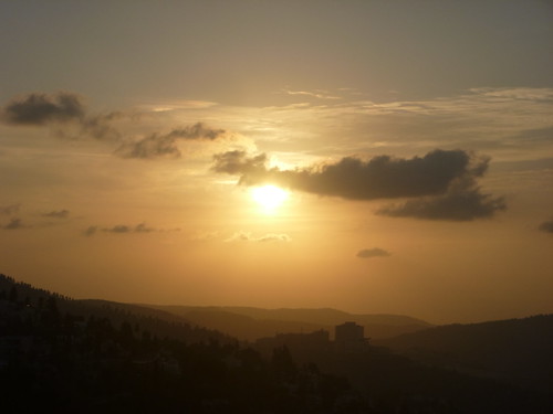 einkarem hadasa hadassa hadassahospital jerusalemforest jerusalem sunset