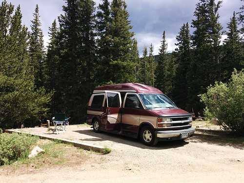 2014 colorado echolake mountevans campground van chevy campervan conversion