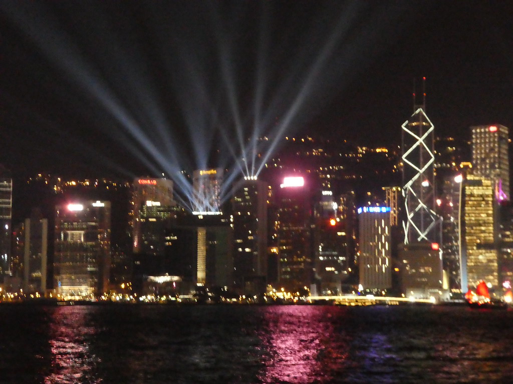 Symphony of Lights, VIctoria Harbour, Hong Kong