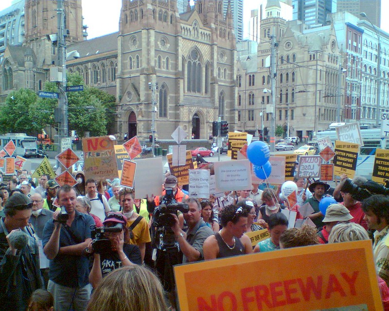 Transport protest, 26/10/2008