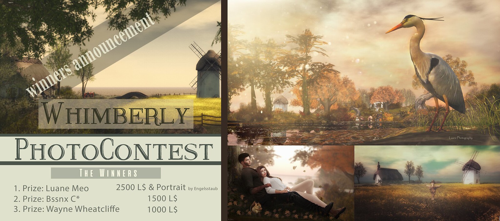 Whimberly Photocontest Winners Announcement