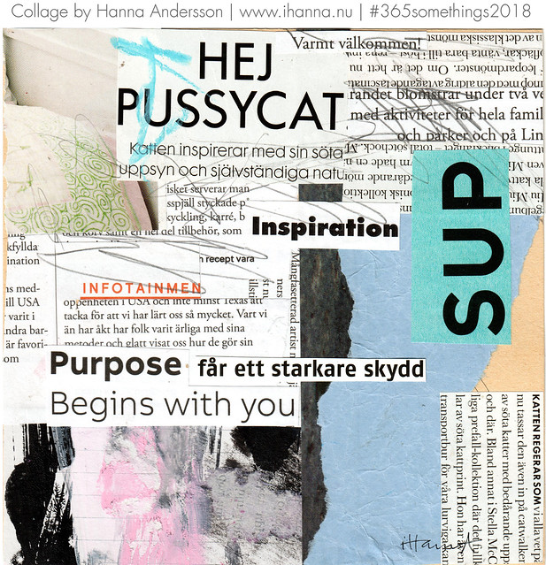Hey Pussycat - Collage no 262 by iHanna