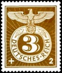 Známka Nemecká ríša 1943 Zberateľské razítko, neraz. MNH