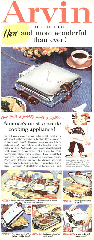 Arvin Lectric Cook 1951