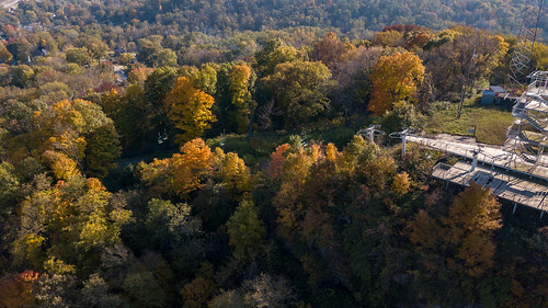 clarksville missouri unitedstates us autumn fall color mavicpro aerial