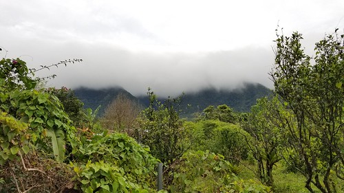 tropical panama clouds mountains