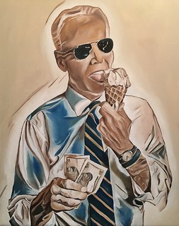 "My name is Joe Biden, and I Love Ice Cream" -Artist, Jill McDonnell