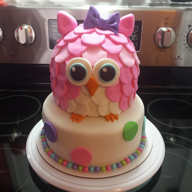 Owl Cake by Cup&Cake's