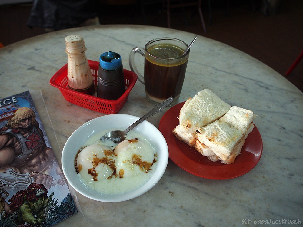 singapore,food review,traditional breakfast,coffee shop,butter coffee,kopi guyu,heap seng leong,協勝隆,bulletproof coffee,blk 10 north bridge road