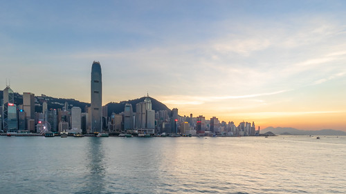 victoriaharbour hongkong sunset efm m5 1122 tsim sha tsui view