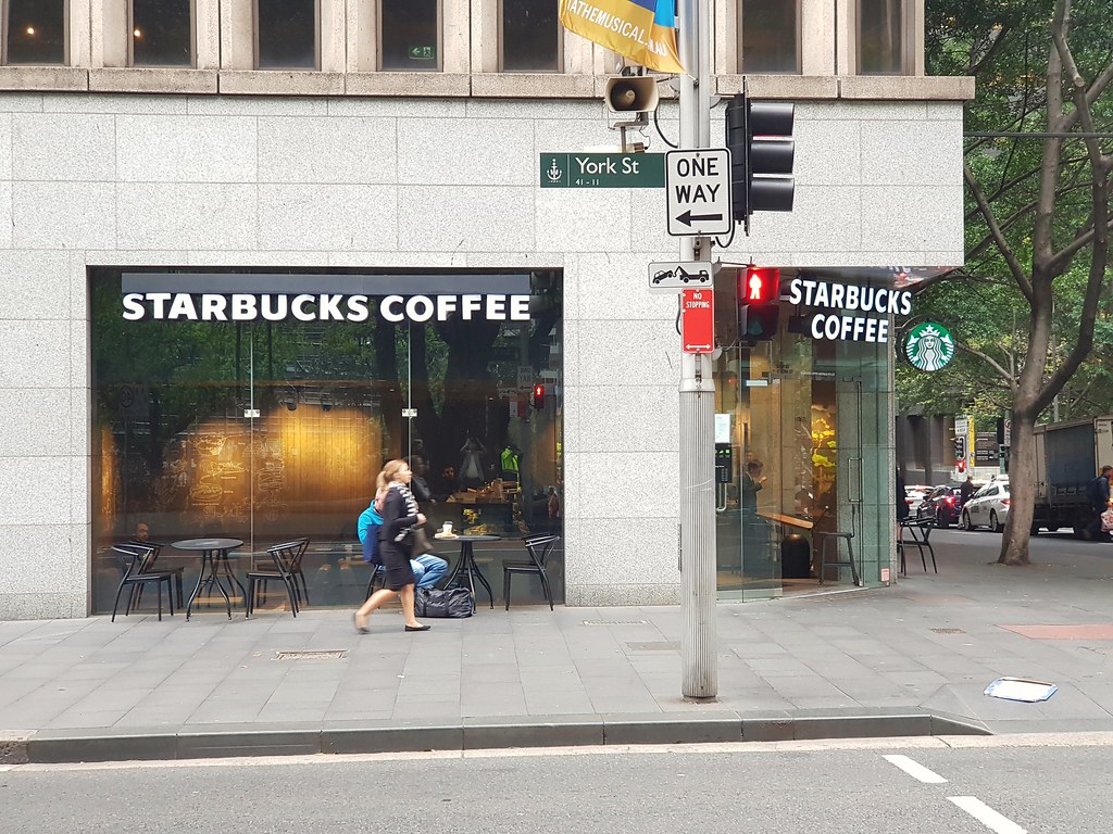 @ Starbucks at York St. Sydney
