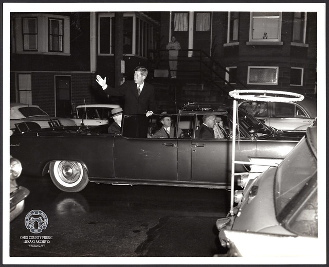 John F. Kennedy, North Wheeling, April 27, 1960