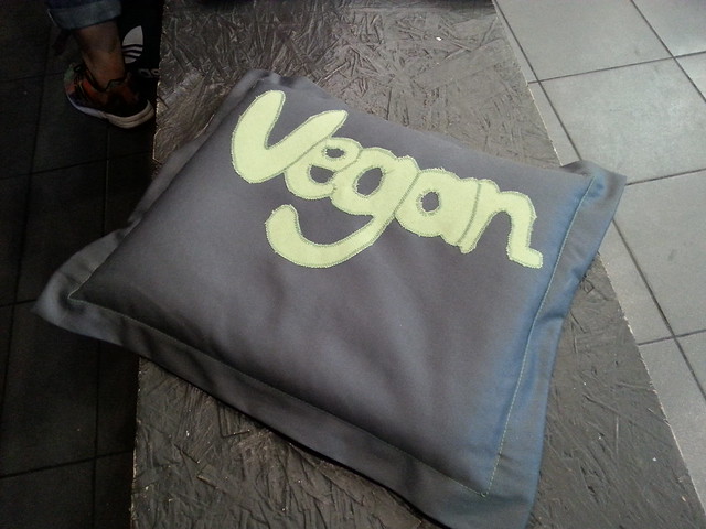 Vegan cushion, Green 13, Kiev
