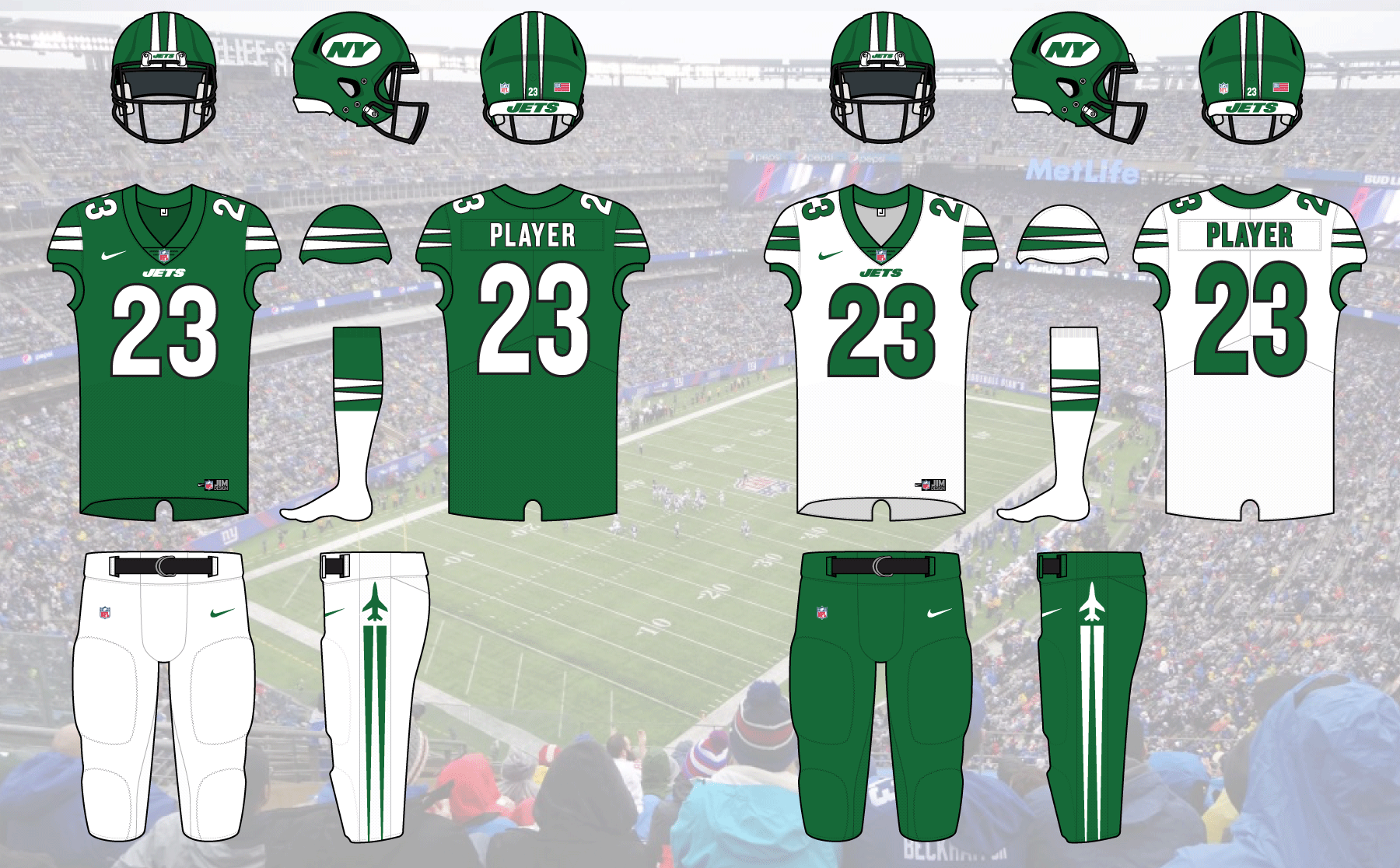 new york jets kelly green jersey