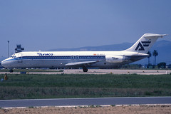 Aviaco DC-9-32 EC-BYJ BCN 15/08/1997