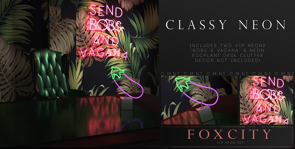 FOXCITY. VIP Group Gift October – Classy Neon