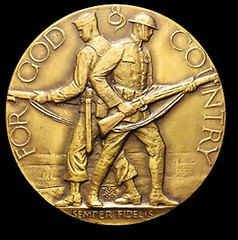 For God and Country WWI medal