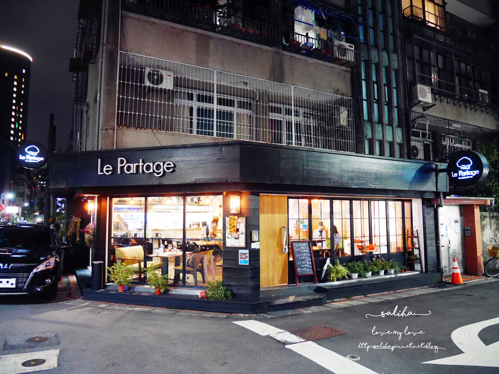 台北大安區安和路信義安和站浪漫咖啡餐廳推薦Le Partage 樂享小法廚 (1)