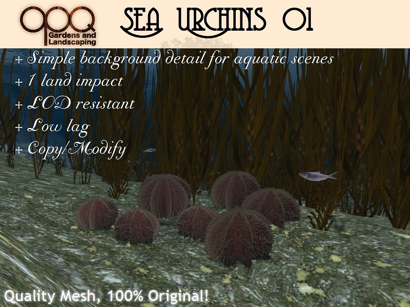 OPQ Sea Urchins 01 Poster