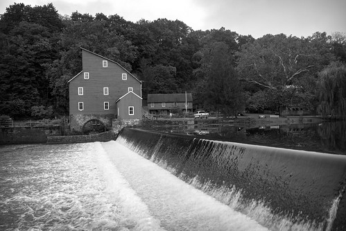 red mill clinton new jersey river water dam blackandwhite monochrome alex alexander day
