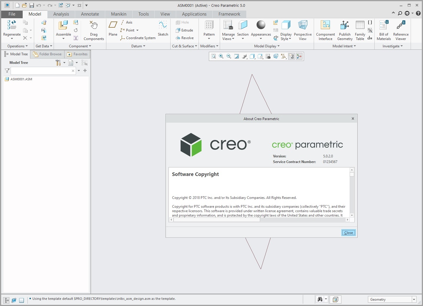 Design with PTC Creo parametric 5.0.2.0 x64 full license