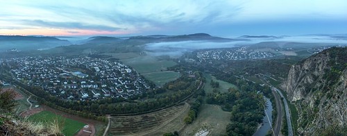 rotenfels bad münster parchmankid sony a6500 landscape sunrise dawn rocks stones cliffs fog foggy atmosphere tree trees colors
