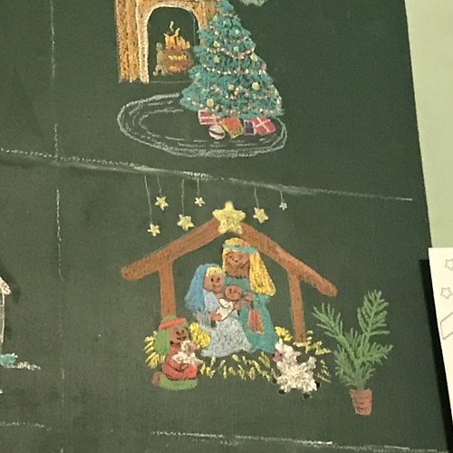 Chalkboard Christmas Tree 2018