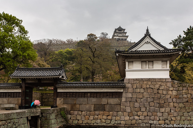 Entrada al castillo de Marugame