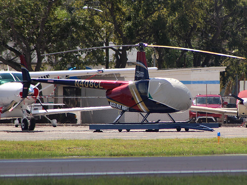 N408CL R44 Albert Whitted 20-10-18