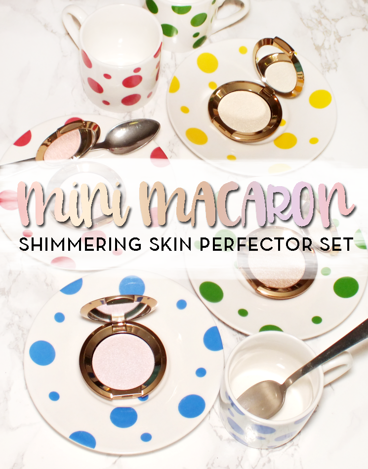 Becca Shimmering Skin Perfector Pressed Highlighter Mini Macaron Set  (4)