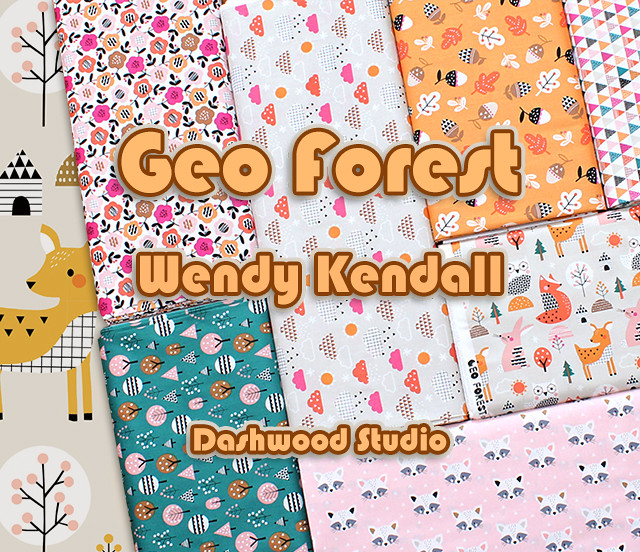 Dashwood Studio Geo Forest Collection by Wendy Kendall