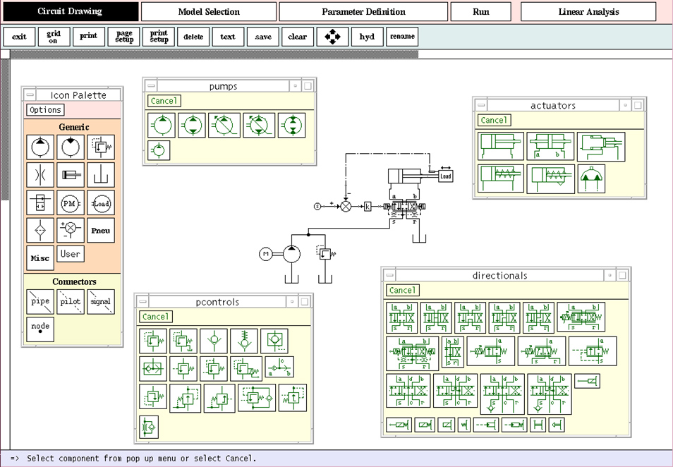Bathfp simulation software user interface