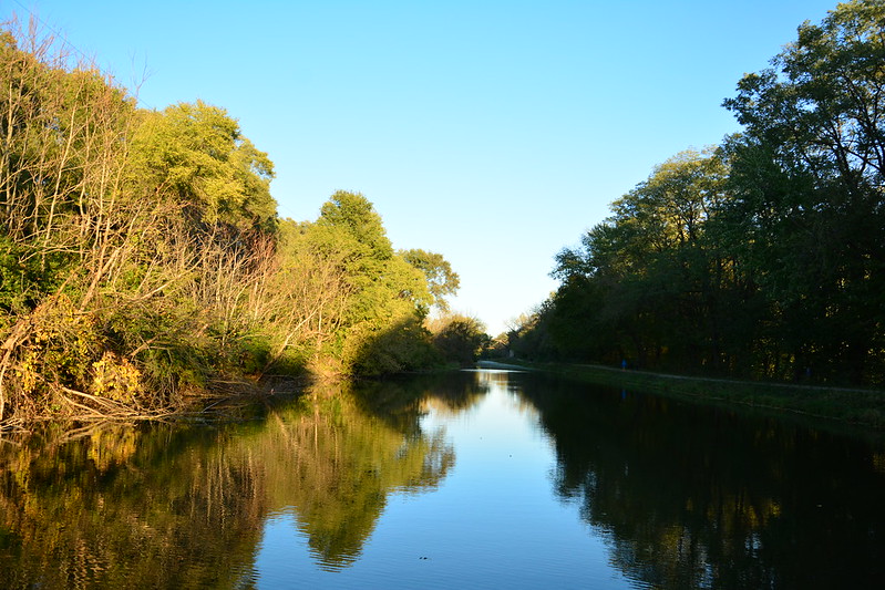 Illinois & Michigan Canal through LaSalle, Illinois